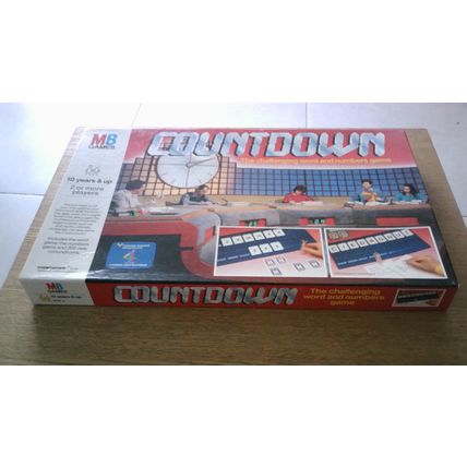 COUNTDOWN: Channel Four TV Tie-In Game. MB Games (Vintage 1986)
