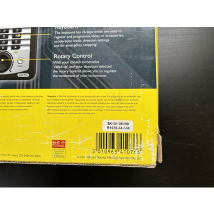 Hornby R1076 Virgin Trains Pendolino Digital Train Set, BNIB