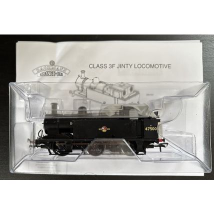 Bachmann 32-232 Class 3F Jinty 47500 BR Black, Lightly Weathered, DCC Fitted