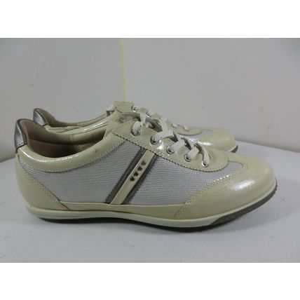 ECCO BIOM Hydromax Golf Shoes Pearl-White Soft Spikes Size EU 40 Women's 9-9.5