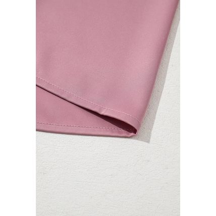 Toadstool Satin Ruffle Sleeve Top