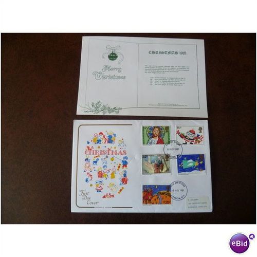 1981 GB Christmas Cotswold First Day Cover London N1