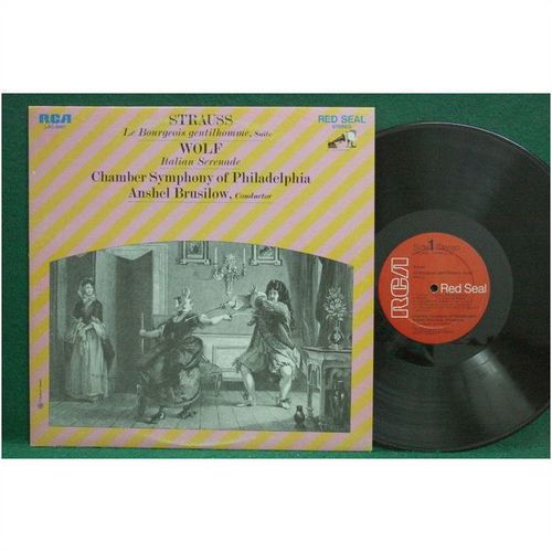 Brusilow/Philadelphia Chamber Symphony - Strauss: Bourgeois/Wolf - LSC 3087 - NM