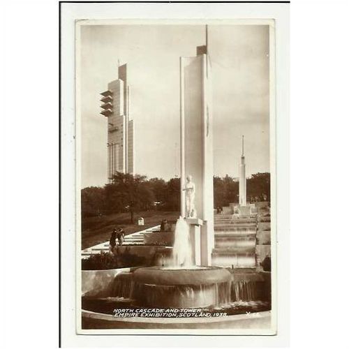 GLASGOW Empire Exhibition North Cascade Postcard by Valentine (X.66)