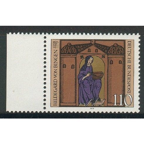 Germany 1979 - SG1899 - 800th Death Anniv of Hildegard von Bingen (unused)