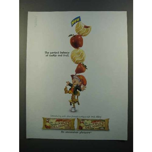 2004 Keebler Sandies Fruit Delights Cookie Ad