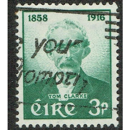 Ireland 1957 Birth Centenary Thomas Clarke 3d Deep Green SG172 GU