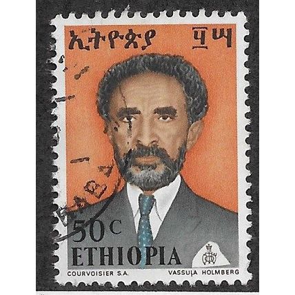 ETH 1973 50c 'EMPEROR HAILE SELLASIE I' FINE USED (EBID70-148)