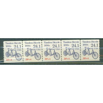 2266 24.1c Tandem Bicycle Fine MNH Dry Gum PNC 1/5 V0511