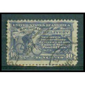 Used E11 10c Messenger on Bicycle Fine WA0993