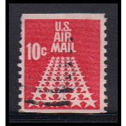 Used C72 10c 50 Stars Runway Fine KA8517