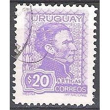 Uruguay 1972 Michel 1265 O Cote (2005) 0.10 Euro Général José Artigas
