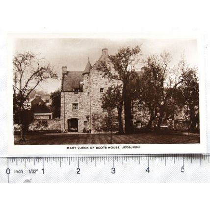 vintage postcard Mary Queen of Scots House, Jedburgh