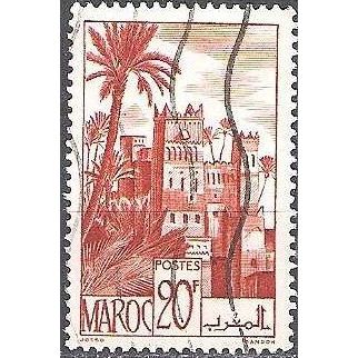 Maroc 1947 Michel 265 O Cote (2005) 0.70 € Kasbah de Tifoultoute