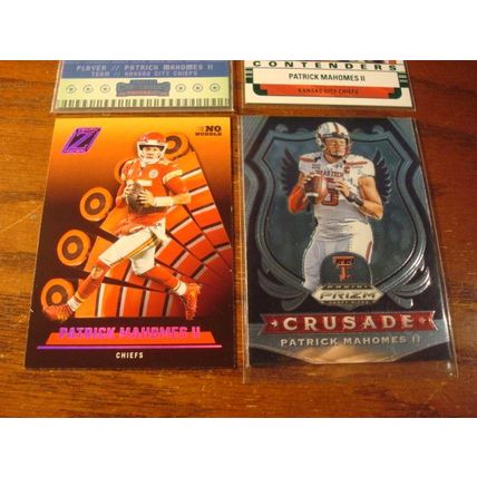 2020-2022 Panini, 4-Cards, PATRICK MAHOMES, Chiefs