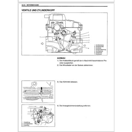 Suzuki Jimny SN413 Service Manual German 2002 9950081A0001G PDF