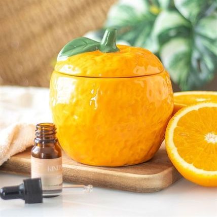 Oil Burner, Orange Design