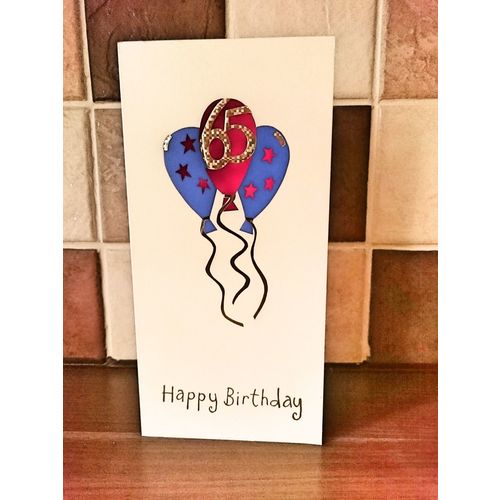 65th birthday card - 001