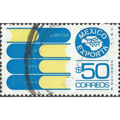 MEXICO, Exports, Books, blue 1983, $50, #6