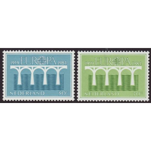 Netherlands 1984 SG 1440-1 UMM Europa/CEPT (G-094)