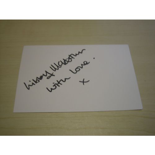 Libby McArthur (Gina in River City) hand signed RARE *FREE POST*