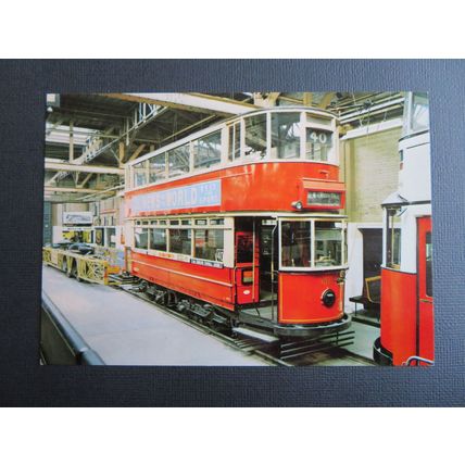 29 LCC Class E1 Tramcar, London Transport Postcard