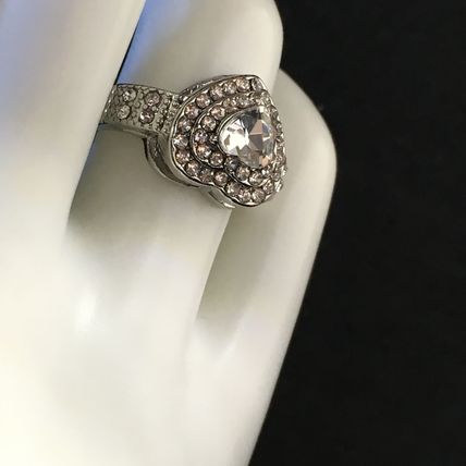 Ring Heart Shaped Fun Fashion Rhinestone #290 USA Seller