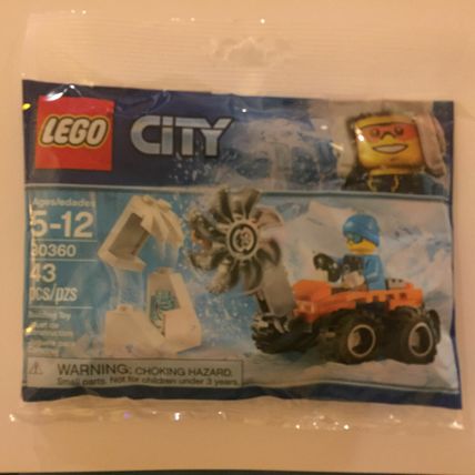 New City Arctic Ice Saw Lego Set Polybag