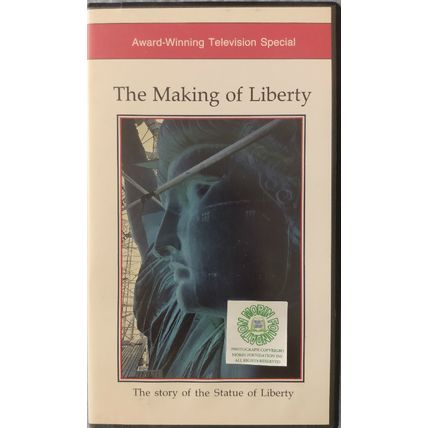 THE MAKINGS OF LIBERTY STORY OF THE STATUE OF LIBERTY VHS VIDEOTAPE