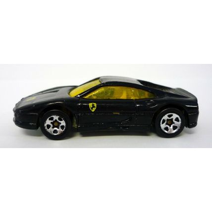 Hot Wheels Ferrari 355 Black 5-Spoke Die-Cast Car 1995