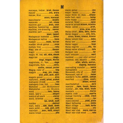 Crossword Dictionary by Kathleen Rafferty ( Dell Purse Book | 1964 )