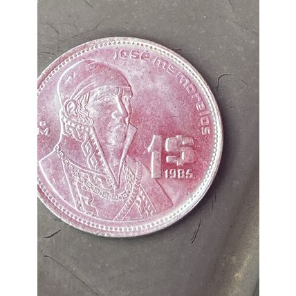 Umlaufmünze Mexiko 1 Peso 1985