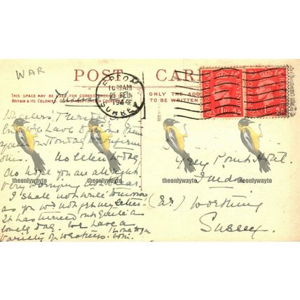 John Knox's House, High Street, Edinburgh, Castle Series Postcard, 1944