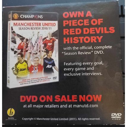 Manchester United Official Members DVD 2012 To 2013 Season Rare