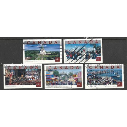 2004 - Canada - Tourist Attractions - Set - Used