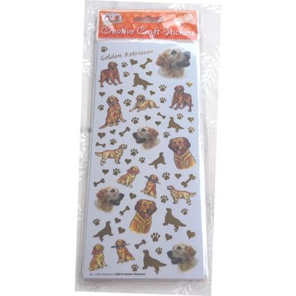 Dog breed craft stickers many breeds available 29 designs peel and stick