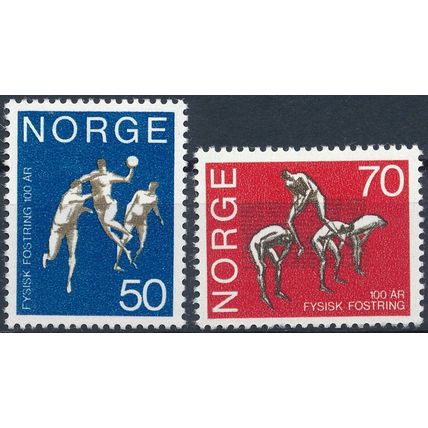Centenary Central School of Gymnastics - Norway 1970 - NM H - MiNr 617/8