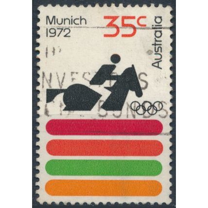 Olympic Games, Munich: 35c - Australia 1972 - FH - SG 521 (A)