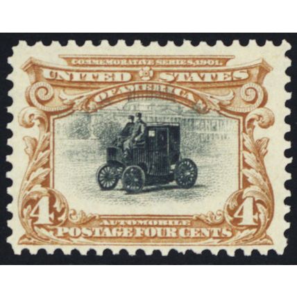 296, Mint FVF NH 4¢ - Very Fresh Stamp! SCV $170 - Stuart Katz