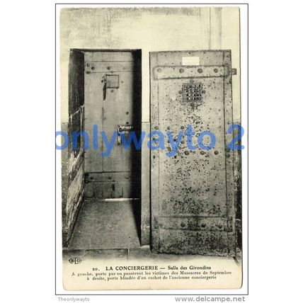LA CONCIERGERIE, SALLE DES GIRONDINS, DES PORTES, PARIS, FRANCE, 1910/20s?