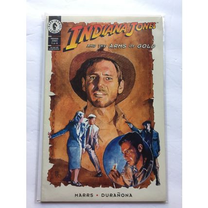 1994 Dark Horse Comics Indiana Jones & the Arms of Gold #1 & 1993 Thunder in the