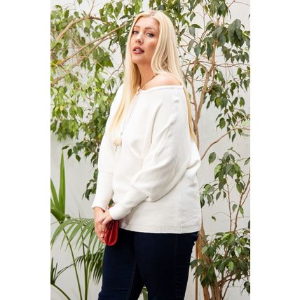 Women's Round Neck Long Sleeve Solid Sweater