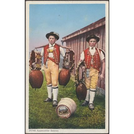 Appenzeller Sennen, c.1910s - Wehrli AK