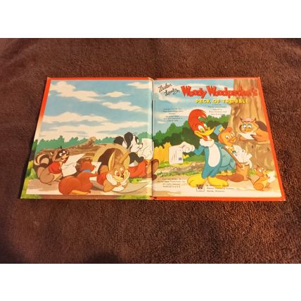 Tell-A-Tale Woody Woodpecker's Peck Of Trouble By Mabel Watts 1951 Great Shape