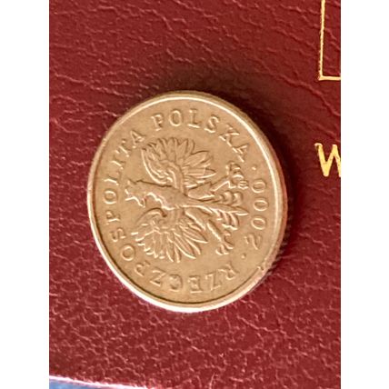Münze Münzen Umlaufmünze Polen 10 Groszy 2000