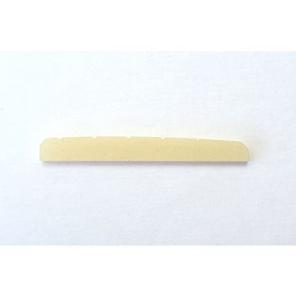 Cream Unbleached Bone 42mm Nut for Fender Jazzmaster guitar