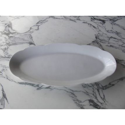 Extra Large Oval Porcelain Serving Dish 57cm Whole Fish Salmon Roast Beef plate