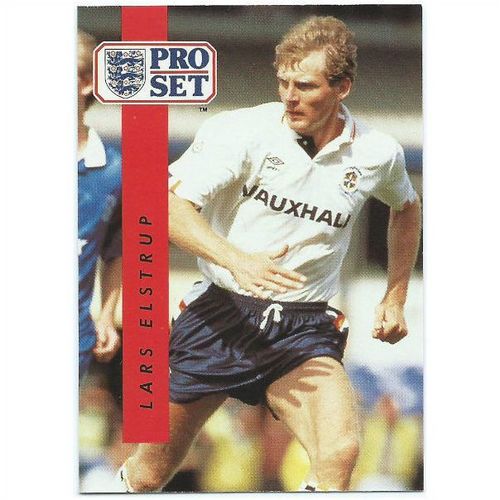 1990/1991 Pro Set Footbal - #123 - Lars Elstrup