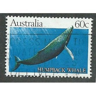 AUS 1982 60c 'HUMPBACK WHALE' FINE USED (EBID34-143)