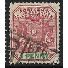 TRANSVAAL 1896/1897 SG 217 - #4 fine used (o)